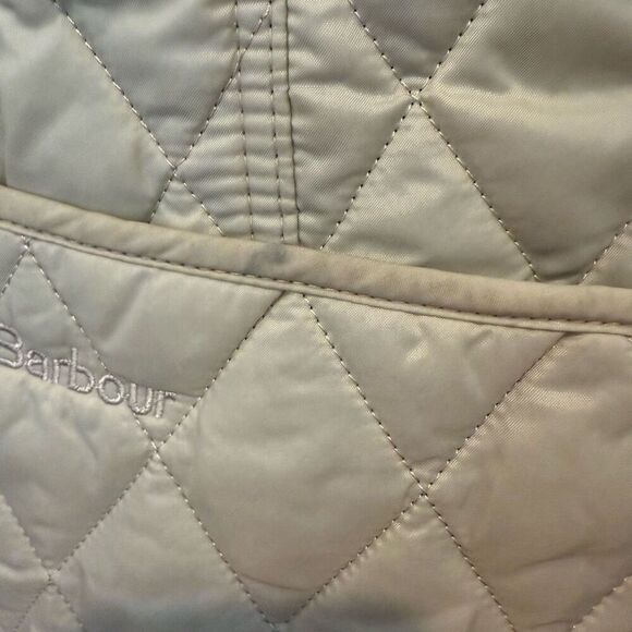 Barbour Liddesdale Summer Gilet Quilted Vest Size 6 - Picture 11 of 13